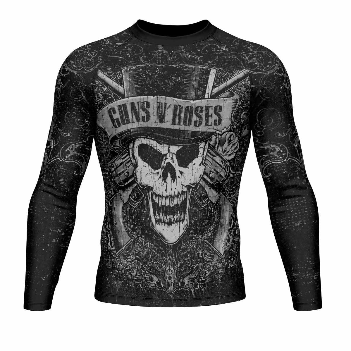 Guns N' Roses Skull Rash Guard