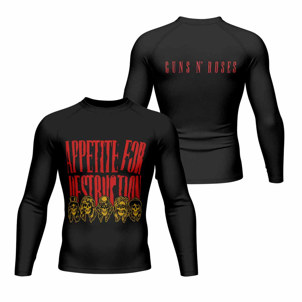 Guns N' Roses Appetite for Destruction Rash Guard