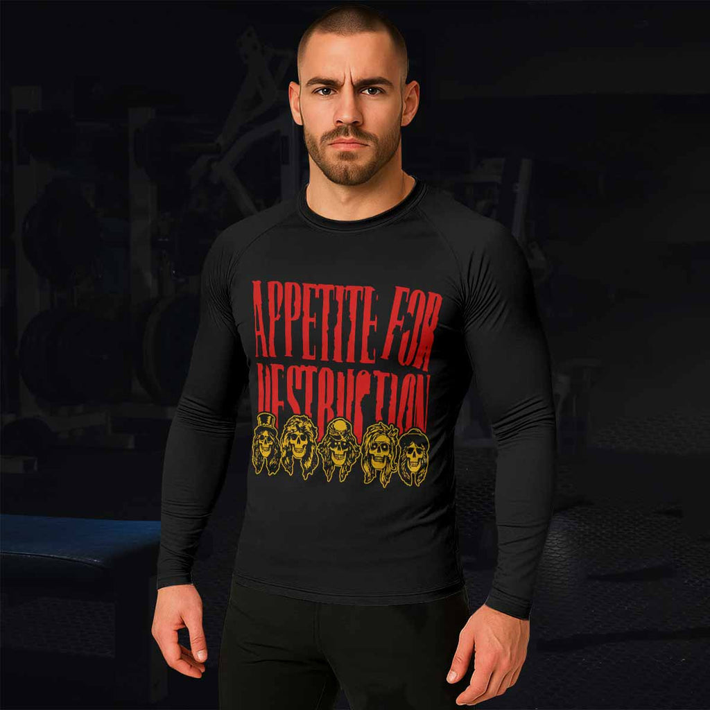 Guns N' Roses Appetite for Destruction Rash Guard