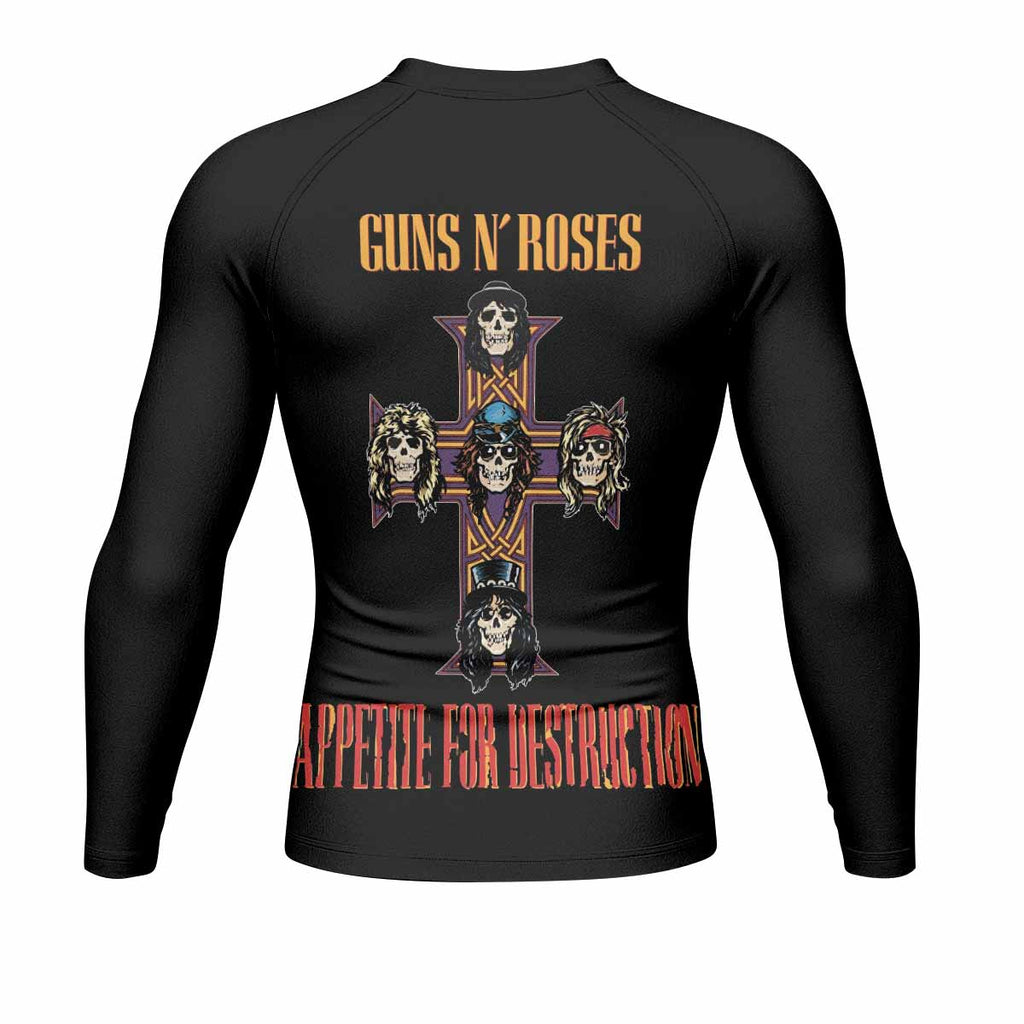 Appetite for Destruction Guns N' Roses Rash Guard