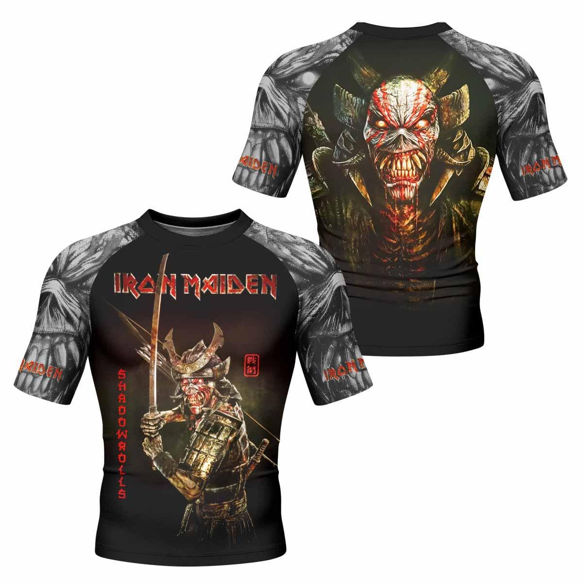 Iron Maiden Samurai Rash Guard