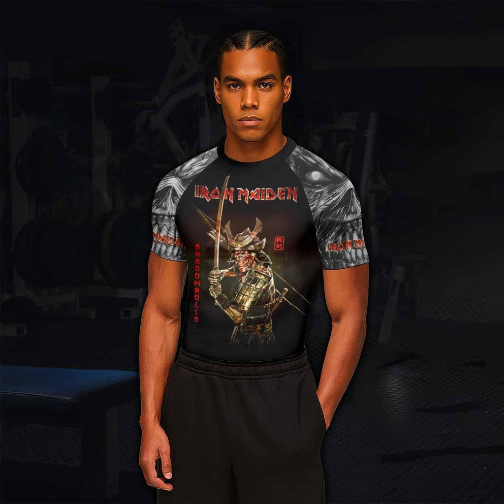 Iron Maiden Samurai Rash Guard