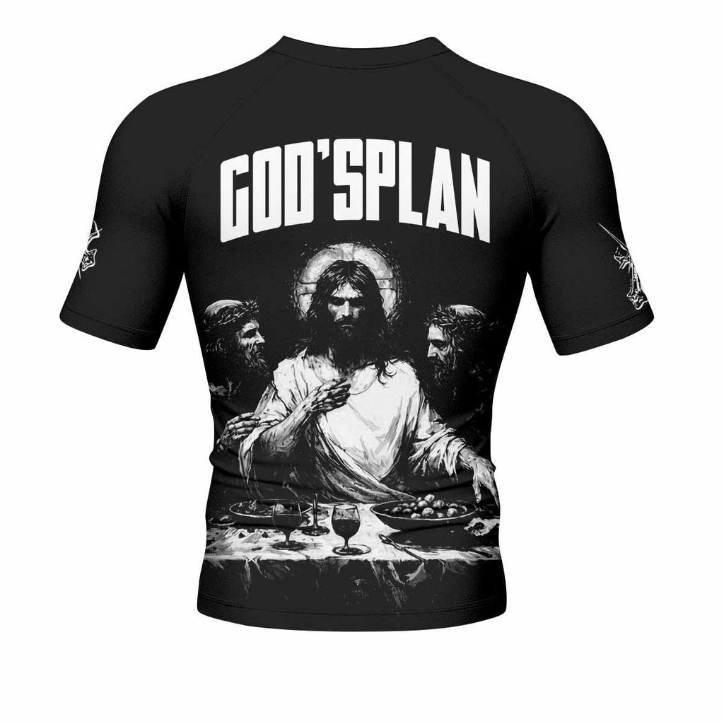 God's Plan Rash Guard