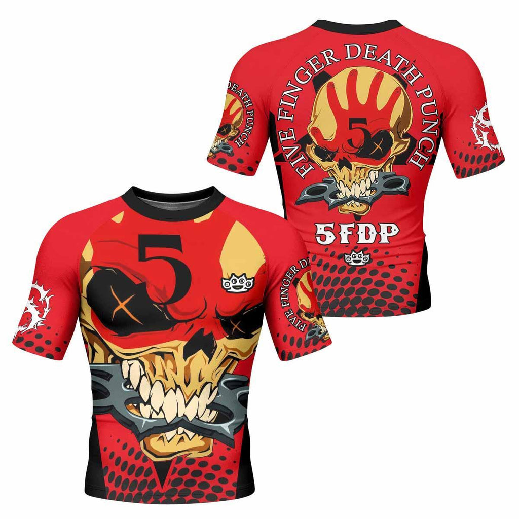 Five Finger Death Punch 5FDP Rash Guard