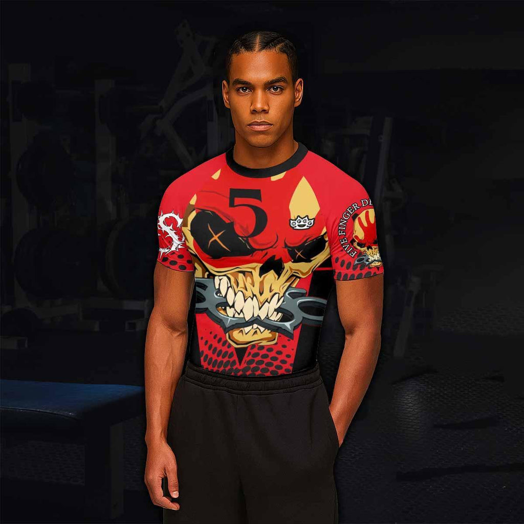 Five Finger Death Punch 5FDP Rash Guard
