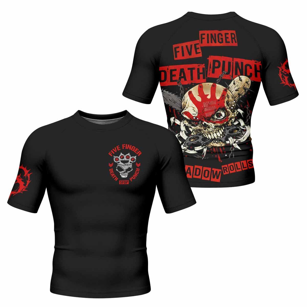 Five Finger Death Punch Shadowrolls Rash Guard