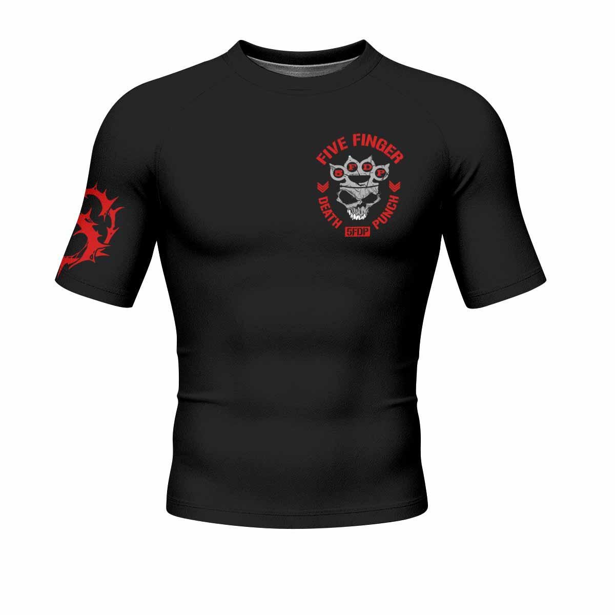 Five Finger Death Punch Shadowrolls Rash Guard