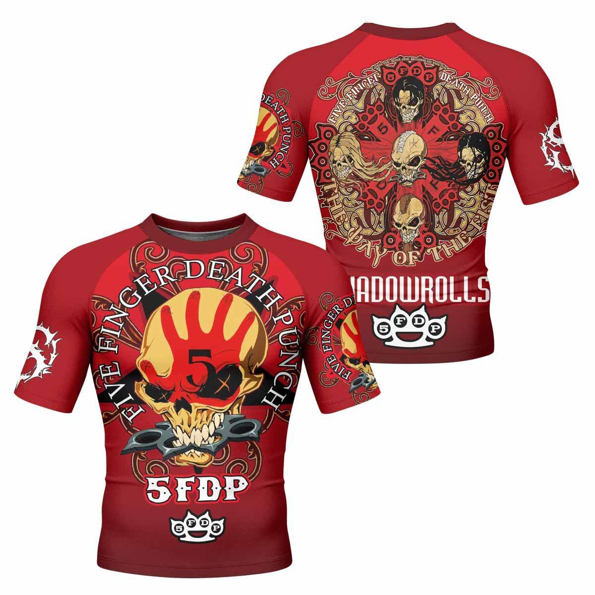 5FDP Five Finger Death Punch Rash Guard