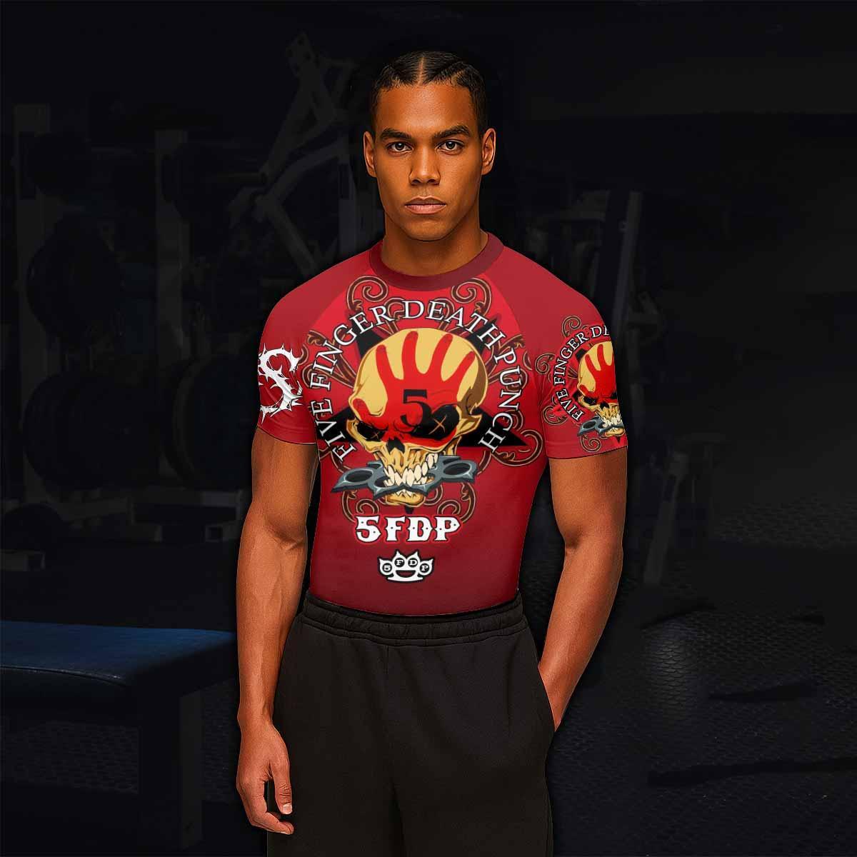 5FDP Five Finger Death Punch Rash Guard