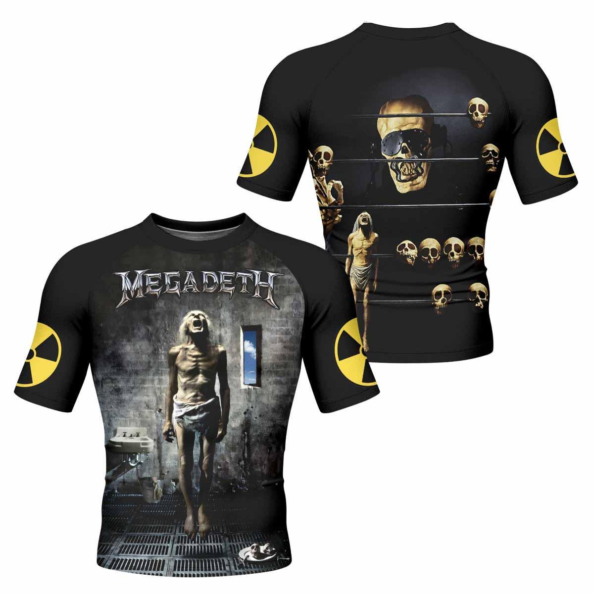 Megadeth Prison of Flesh Rash Guard