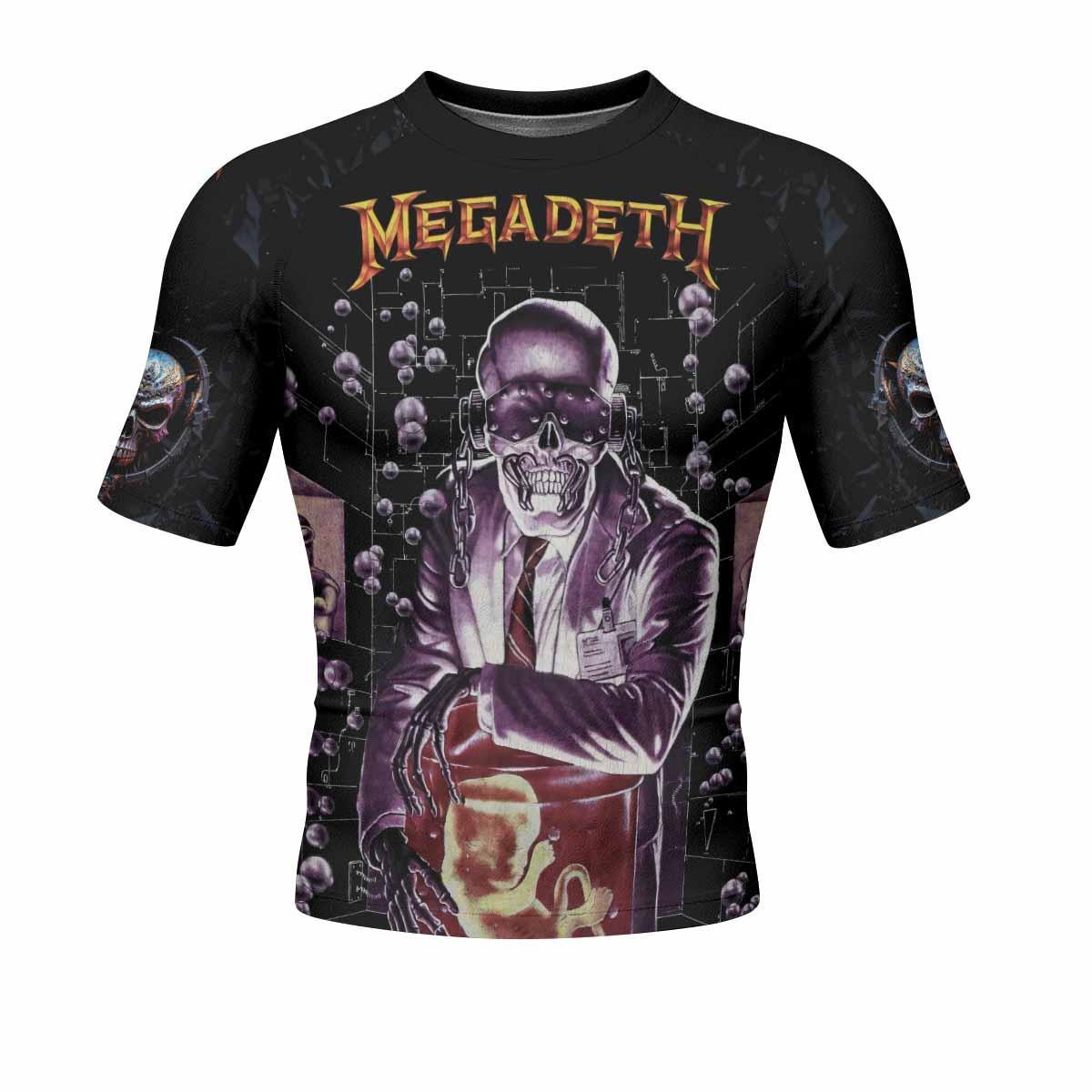 Megadeth Toxic Messiah Rash Guard