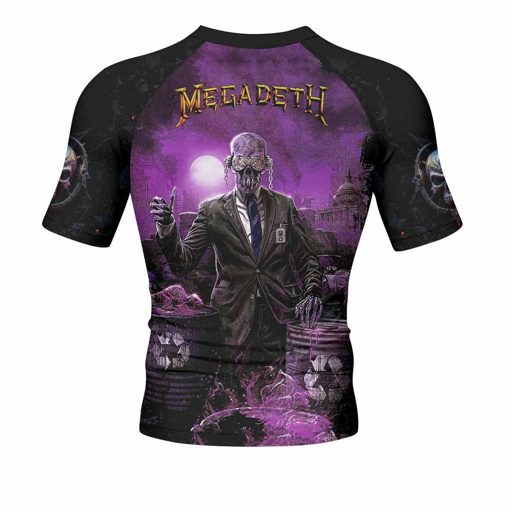 Megadeth Toxic Messiah Rash Guard