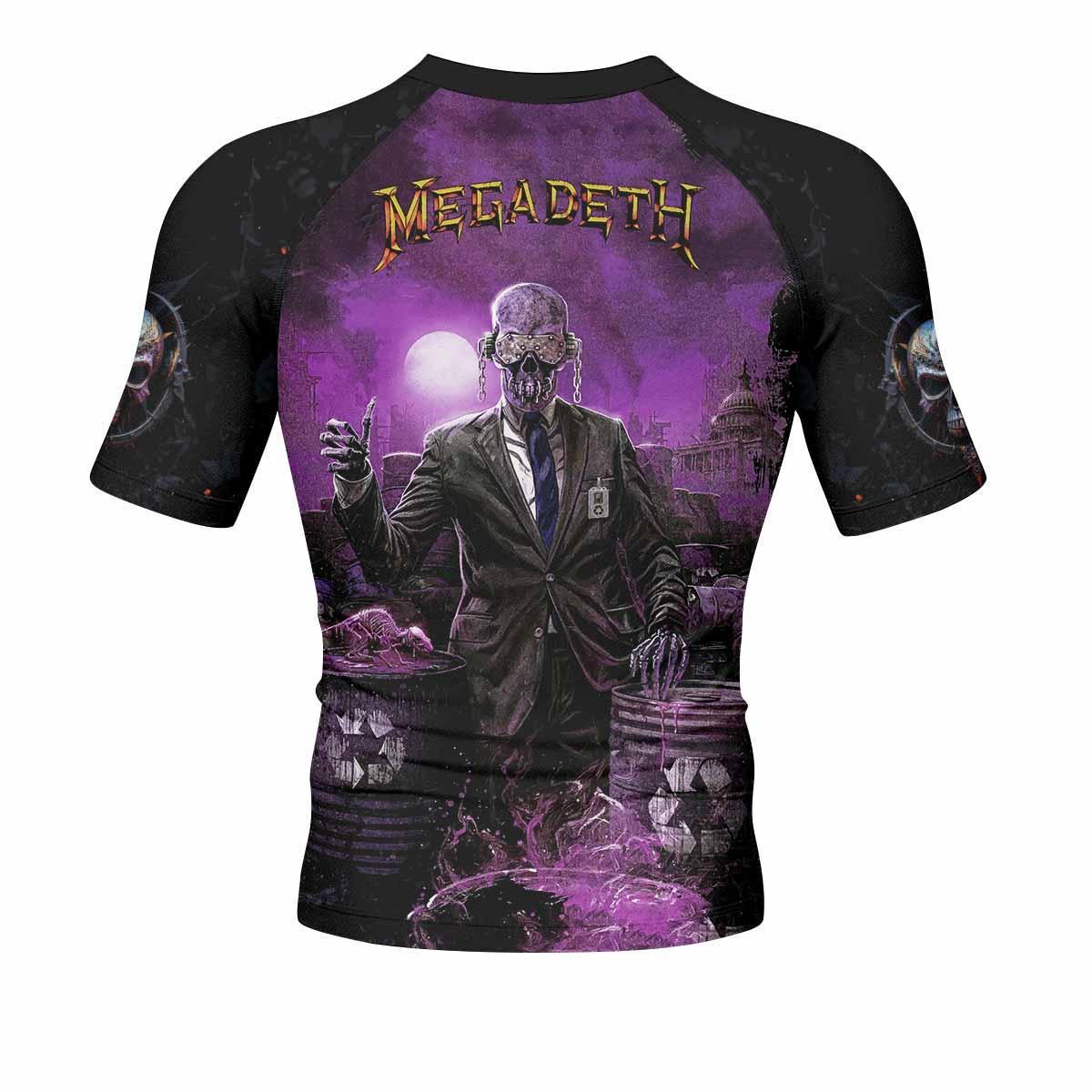 Megadeth Toxic Messiah Rash Guard