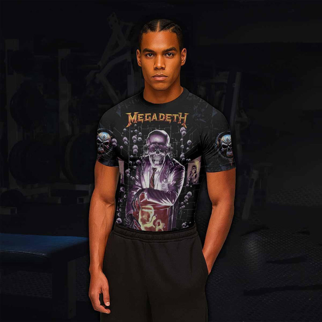 Megadeth Toxic Messiah Rash Guard