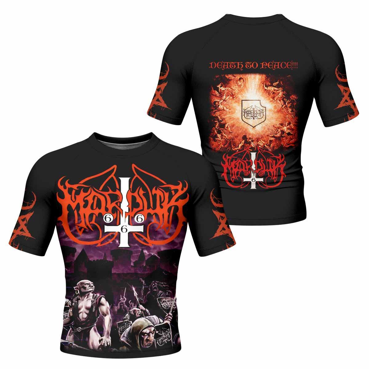 Marduk Heaven Shall Burn Rash Guard