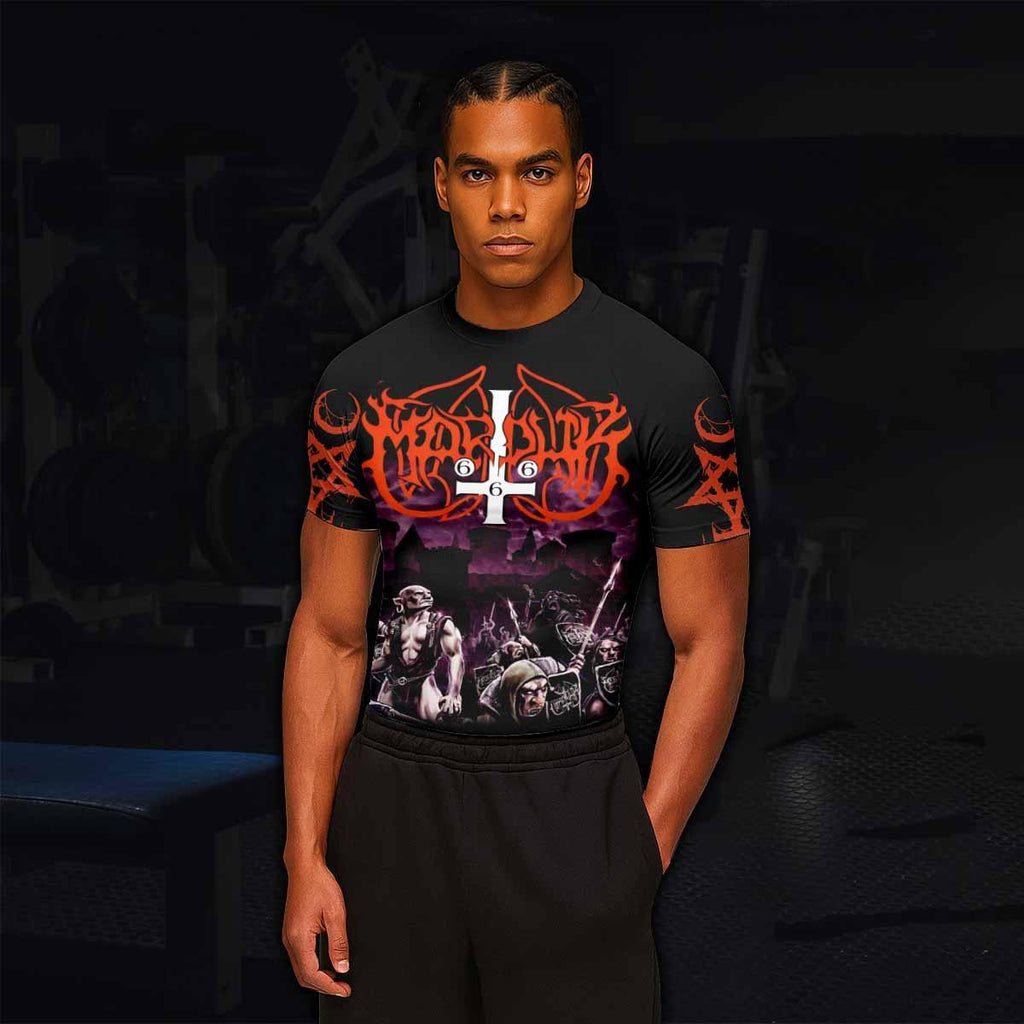 Marduk Heaven Shall Burn Rash Guard