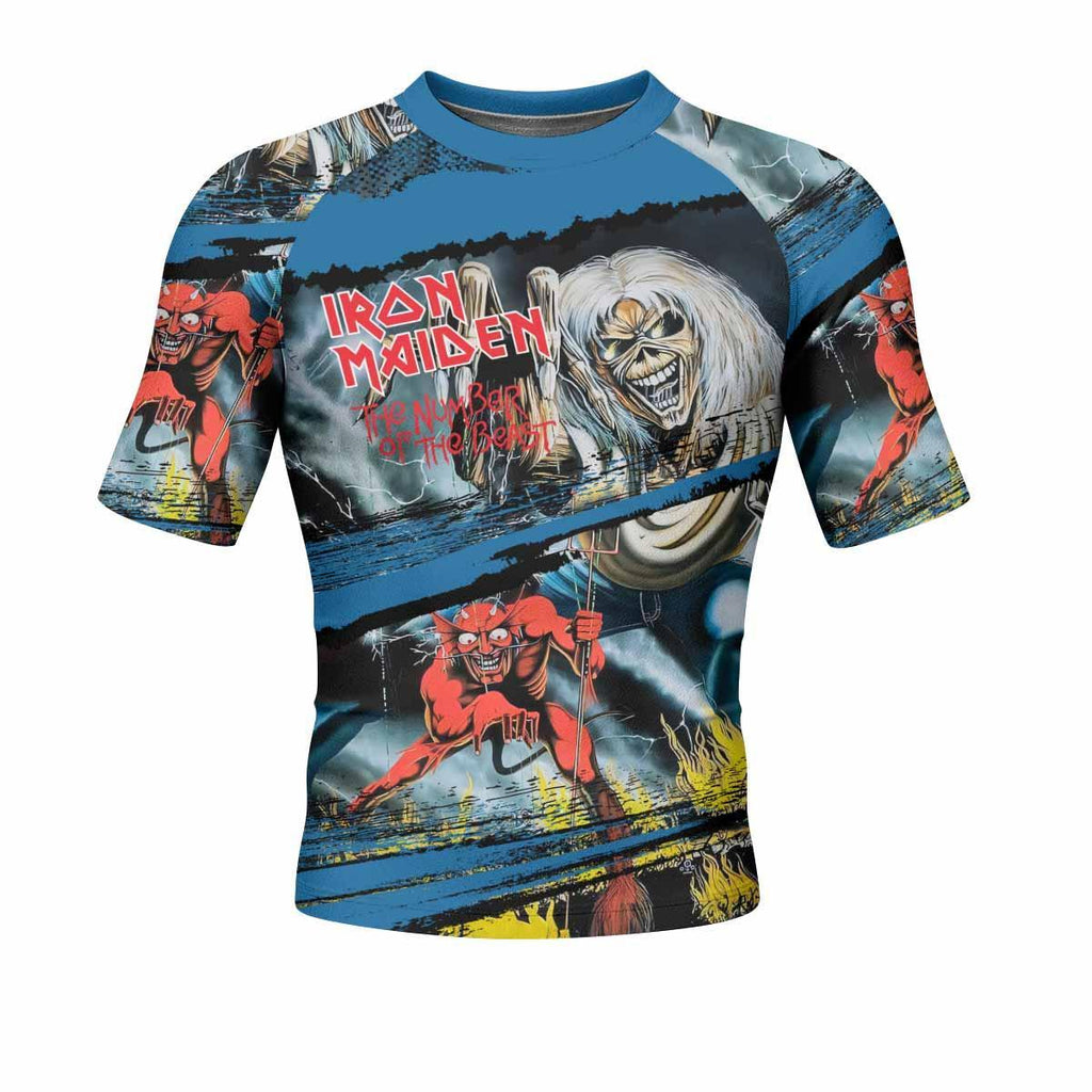 Iron Maiden The Number of the Beast Rash Guard