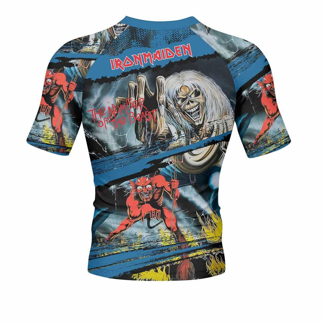 Iron Maiden The Number of the Beast Rash Guard