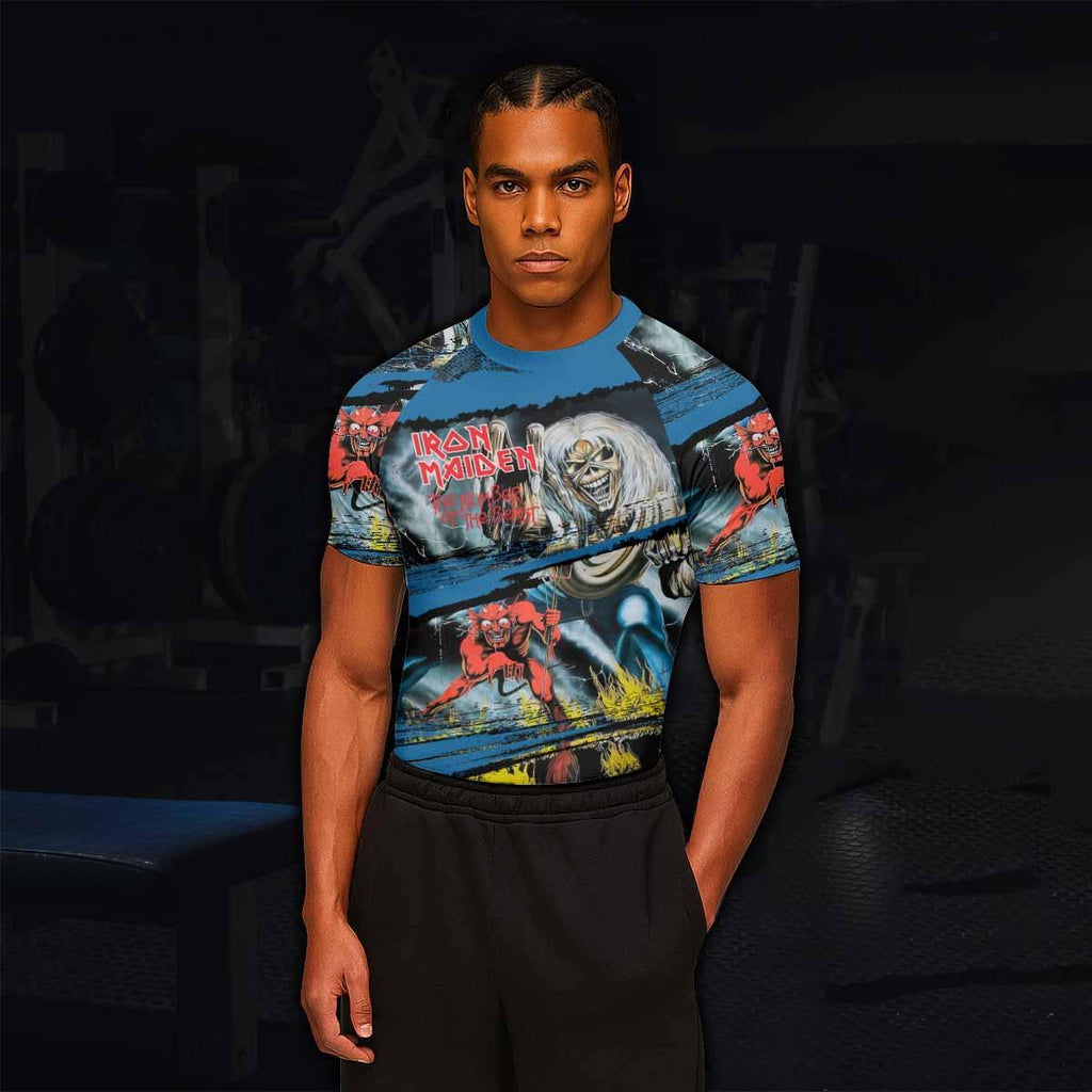 Iron Maiden The Number of the Beast Rash Guard