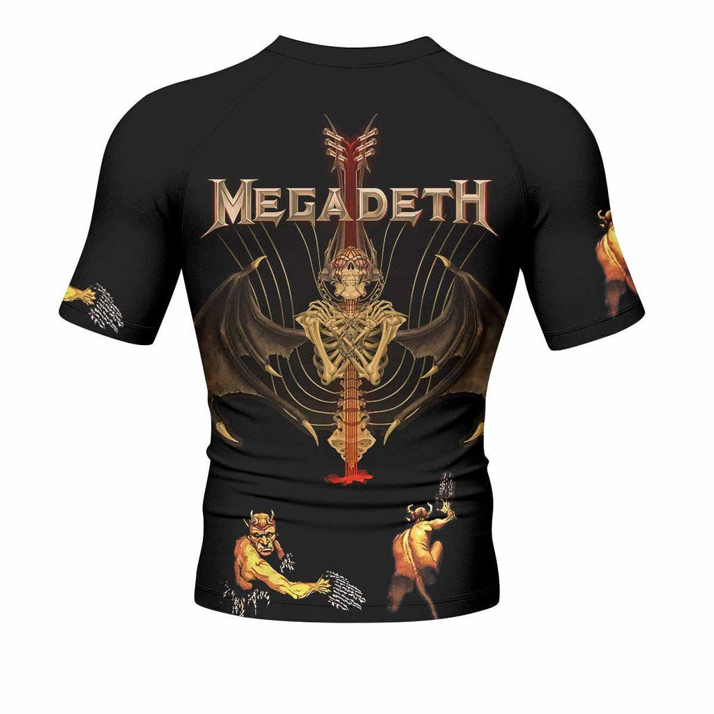 Megadeth Holy Wars 991 Wild Oats Rash Guard