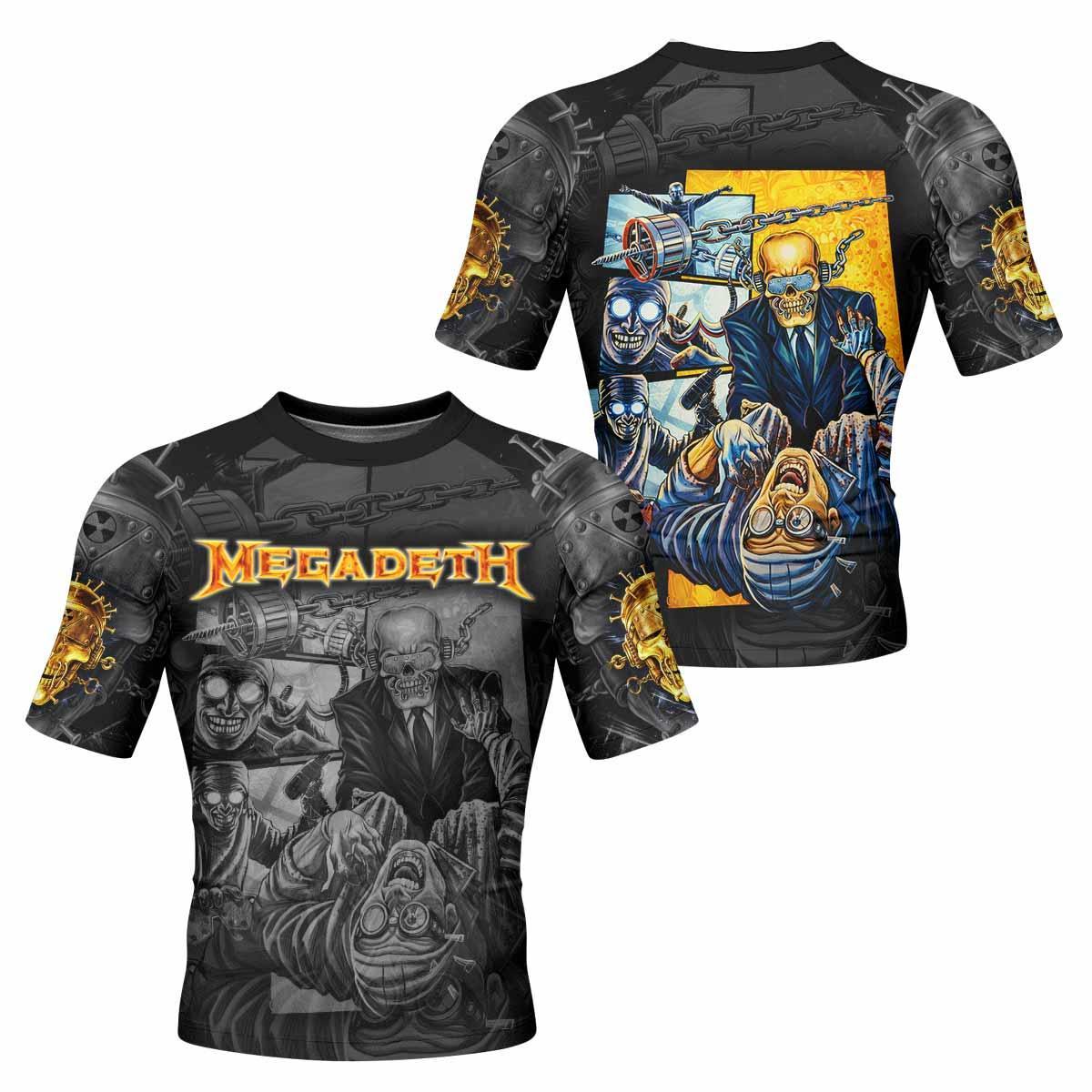 Megadeth Bloodstock Euro Tour Rash Guard
