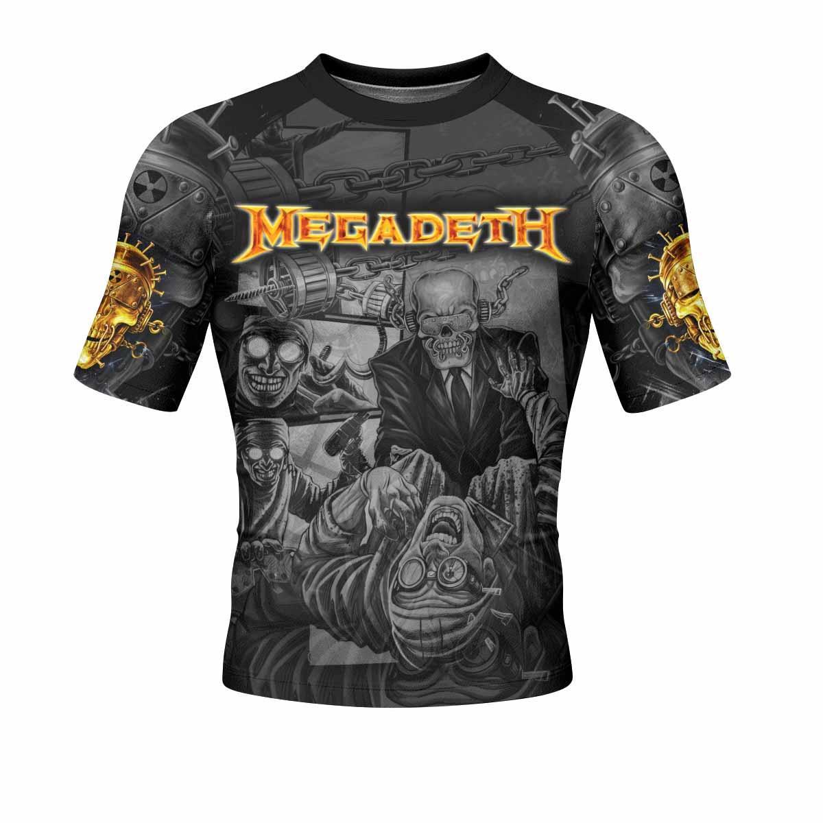 Megadeth Bloodstock Euro Tour Rash Guard
