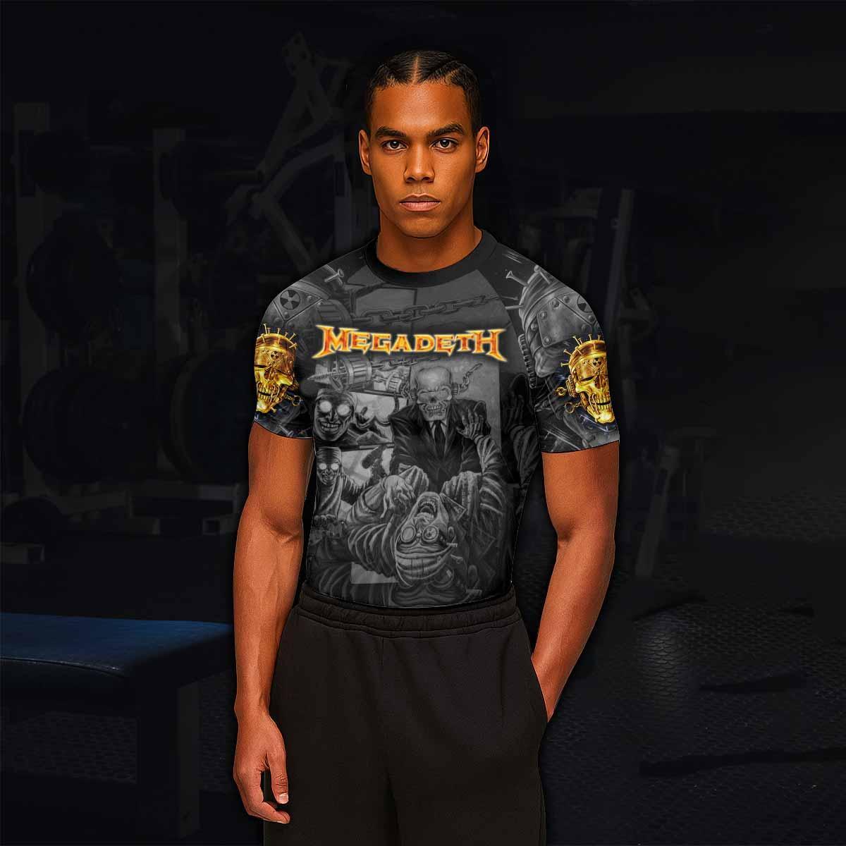 Megadeth Bloodstock Euro Tour Rash Guard