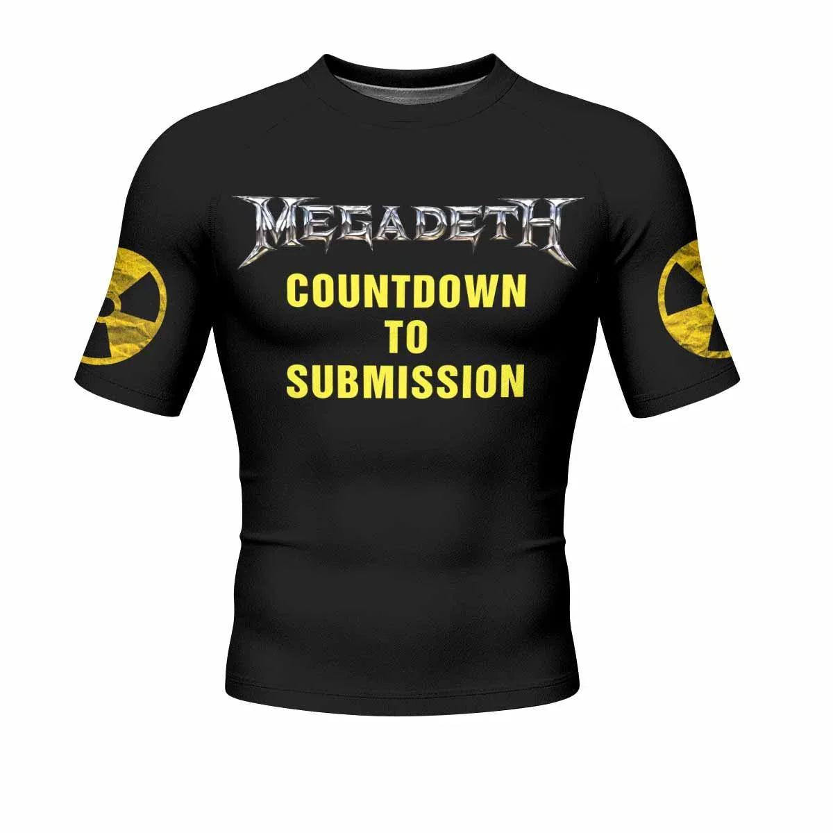 Megadeth Countdown to Submission Rash Guard