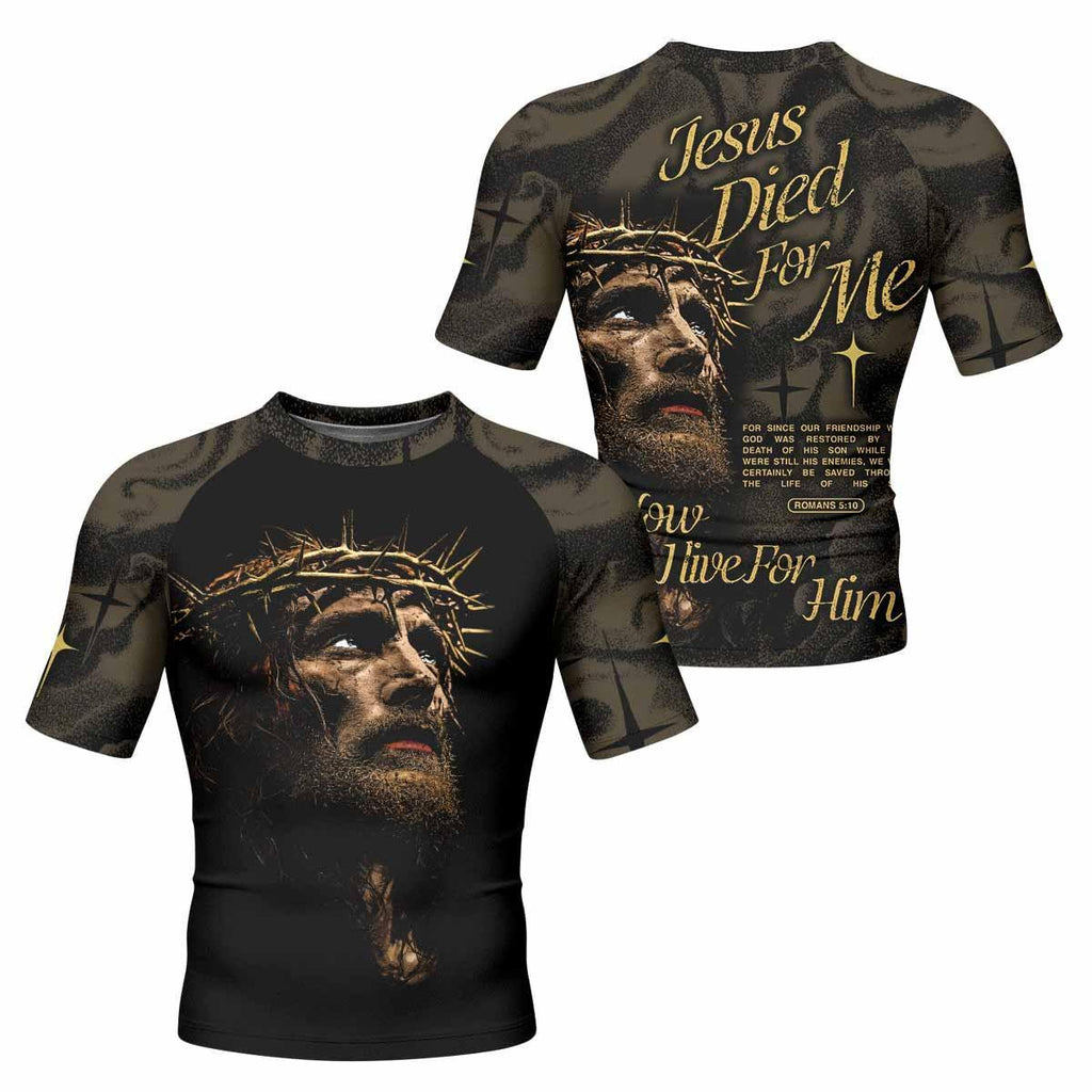 Live for Him Rash Guard