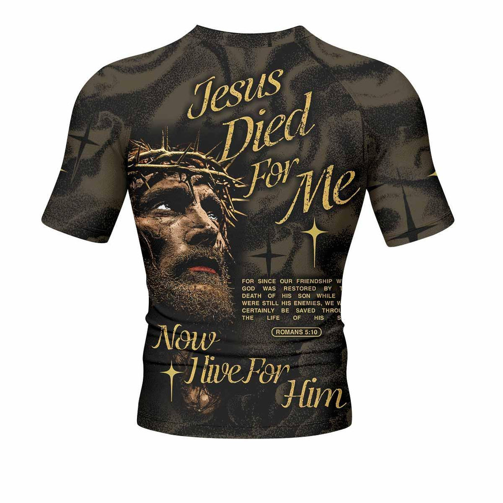 Live for Him Rash Guard