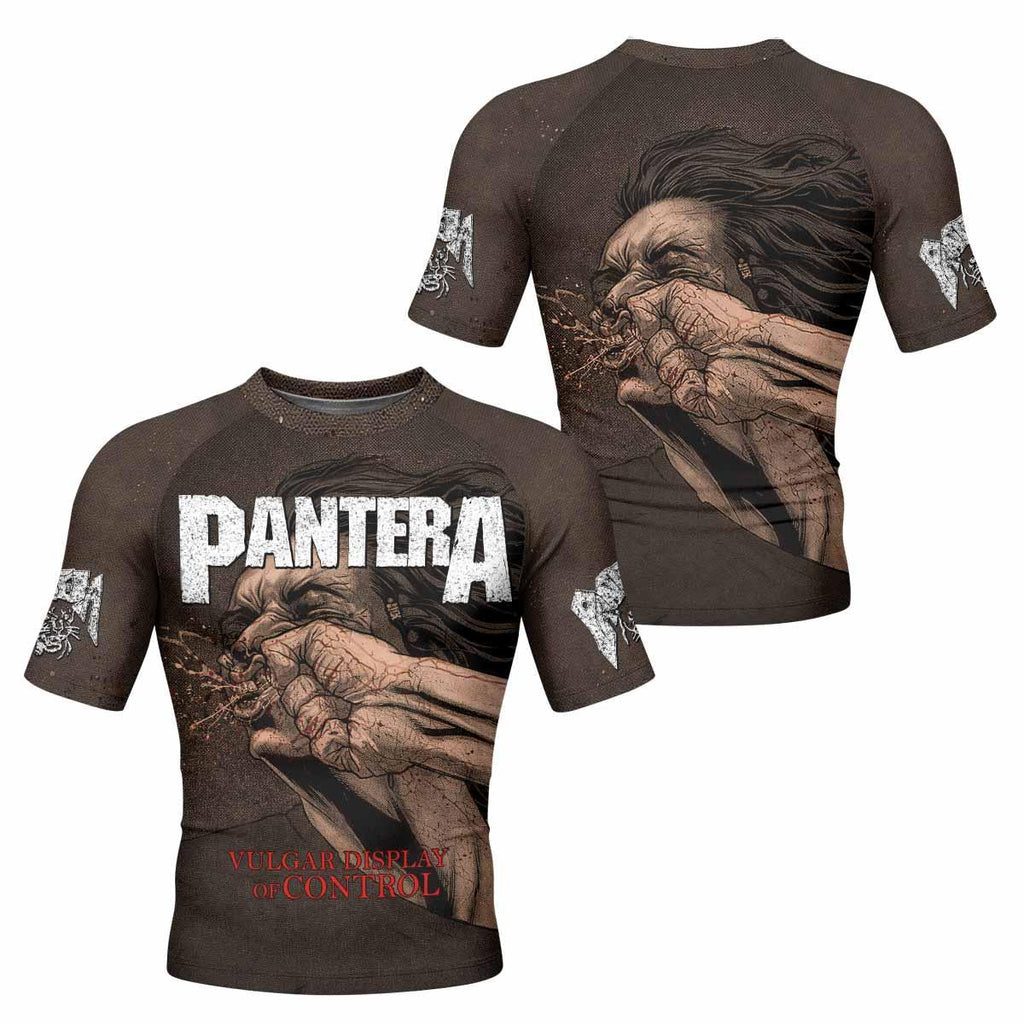 Pantera Vulgar Display Of Control Rash Guard