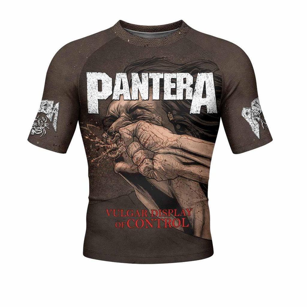 Pantera Vulgar Display Of Control Rash Guard