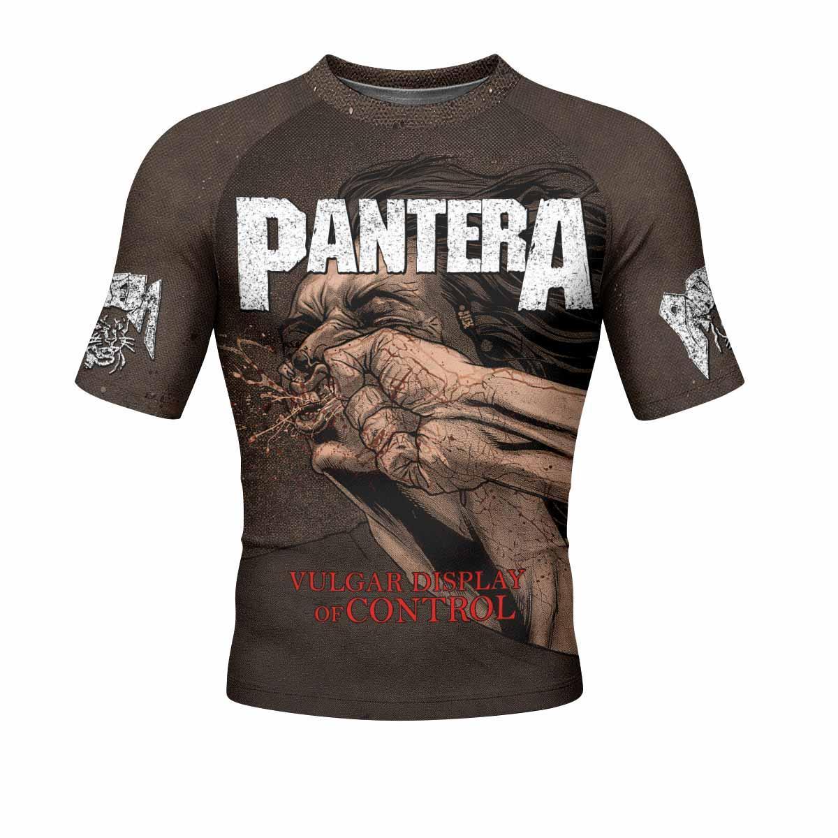 Pantera Vulgar Display Of Control Rash Guard