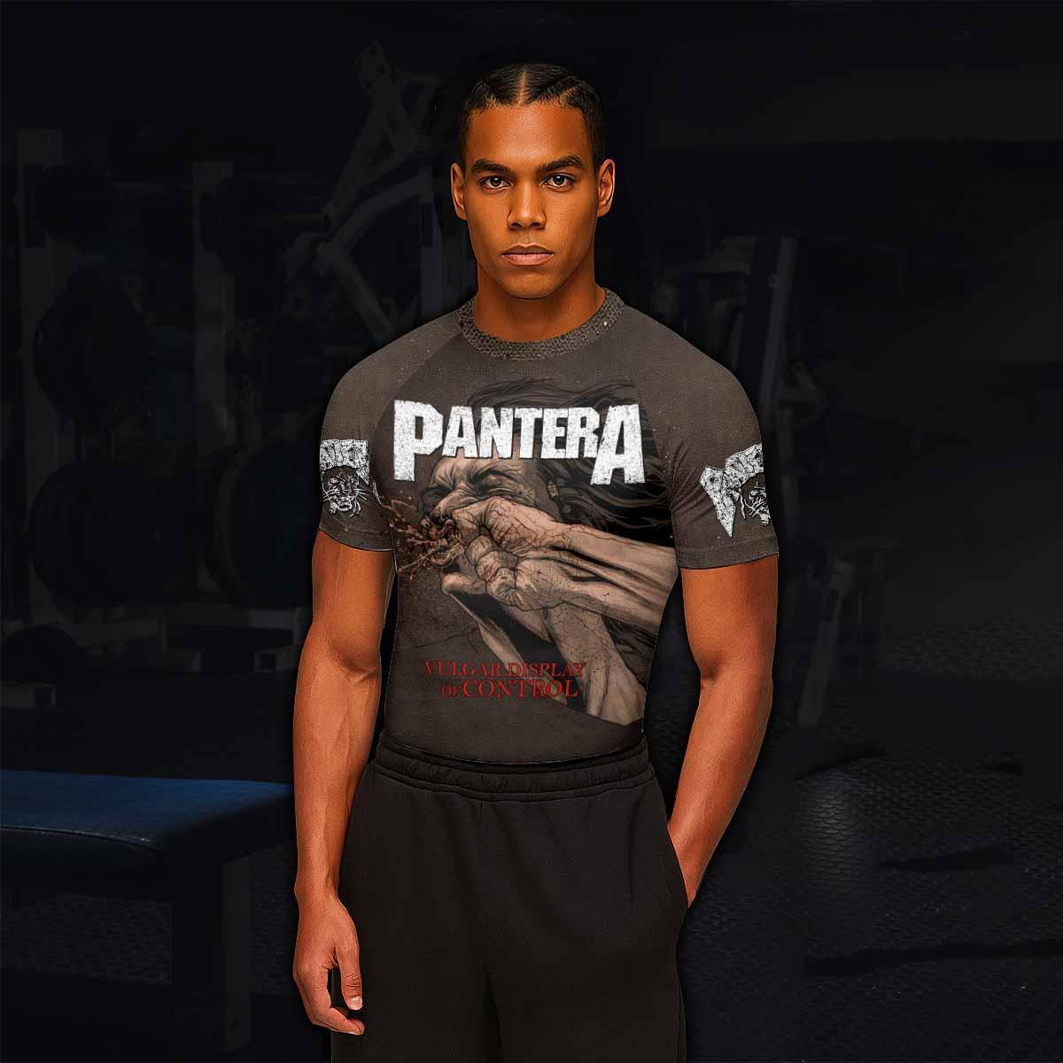Pantera Vulgar Display Of Control Rash Guard