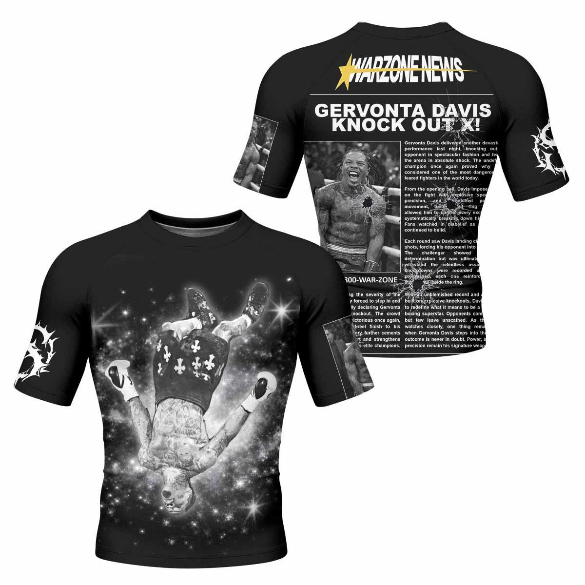 Gervonta Tank Davis Flip Rash Guard