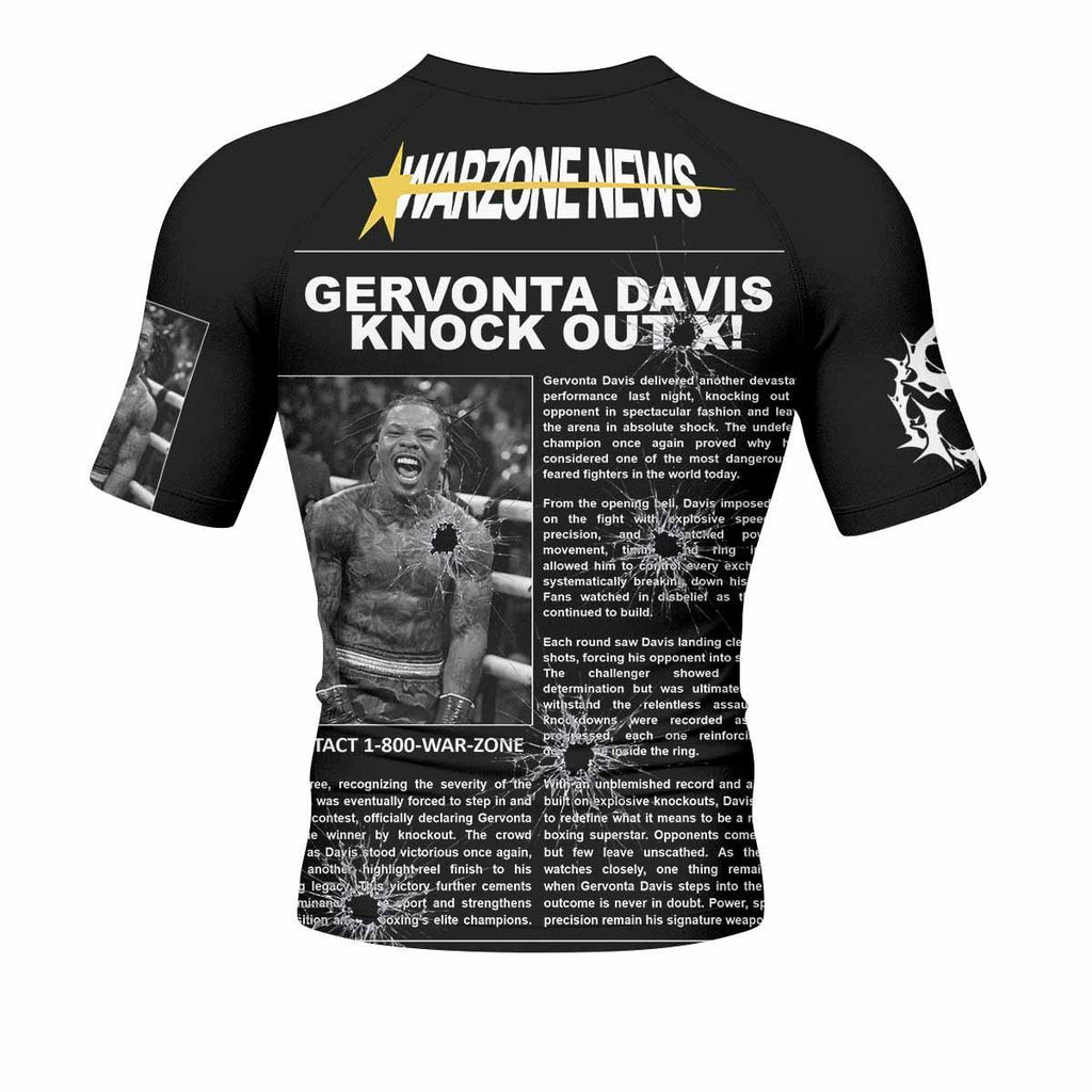 Gervonta Tank Davis Flip Rash Guard