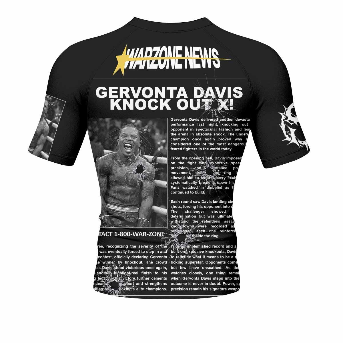 Gervonta Tank Davis Flip Rash Guard