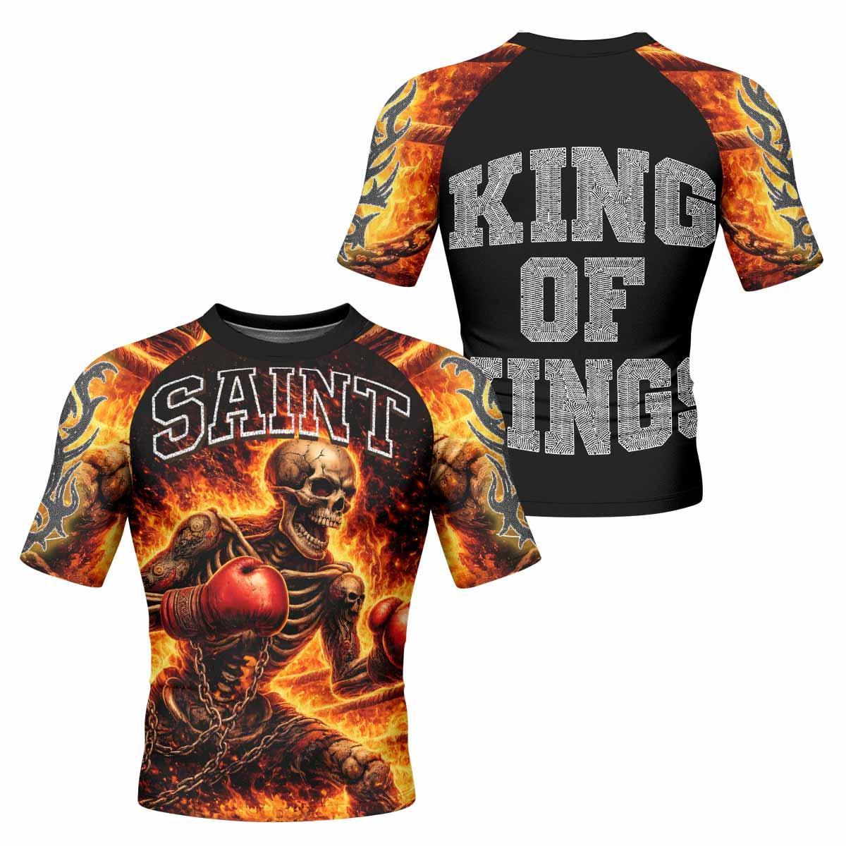 Saint King of Kings Rash Guard