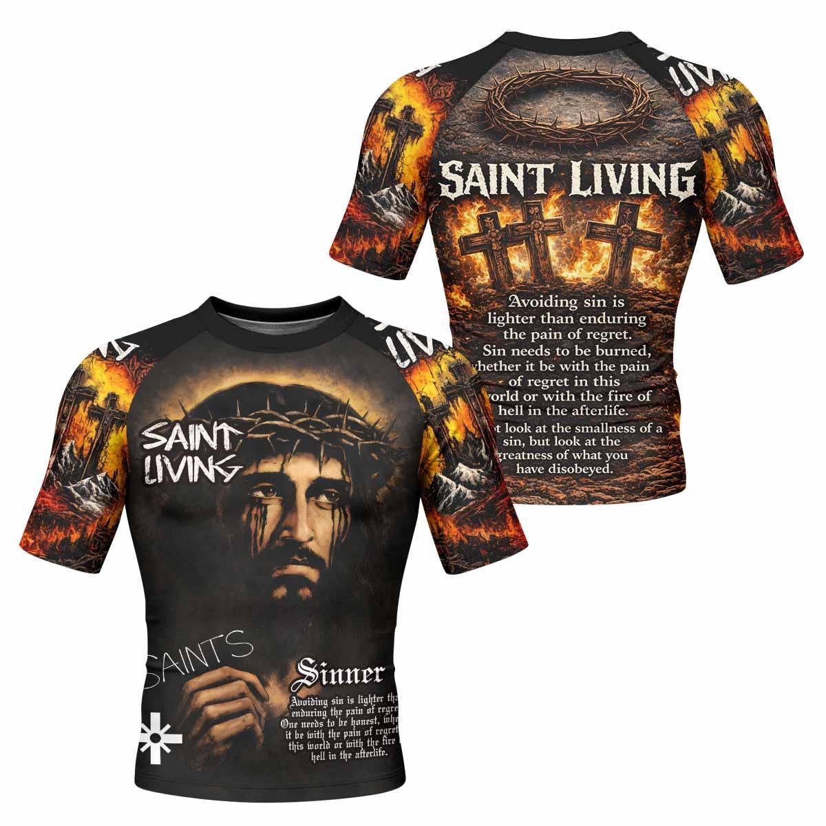 Saint Living Rash Guard