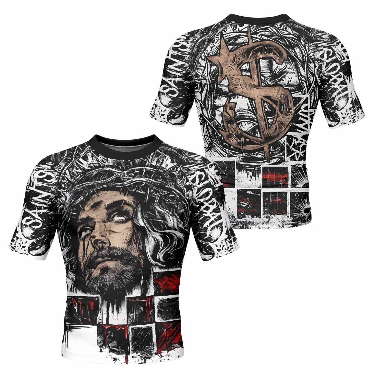 Man of Sorrows Rash Guard