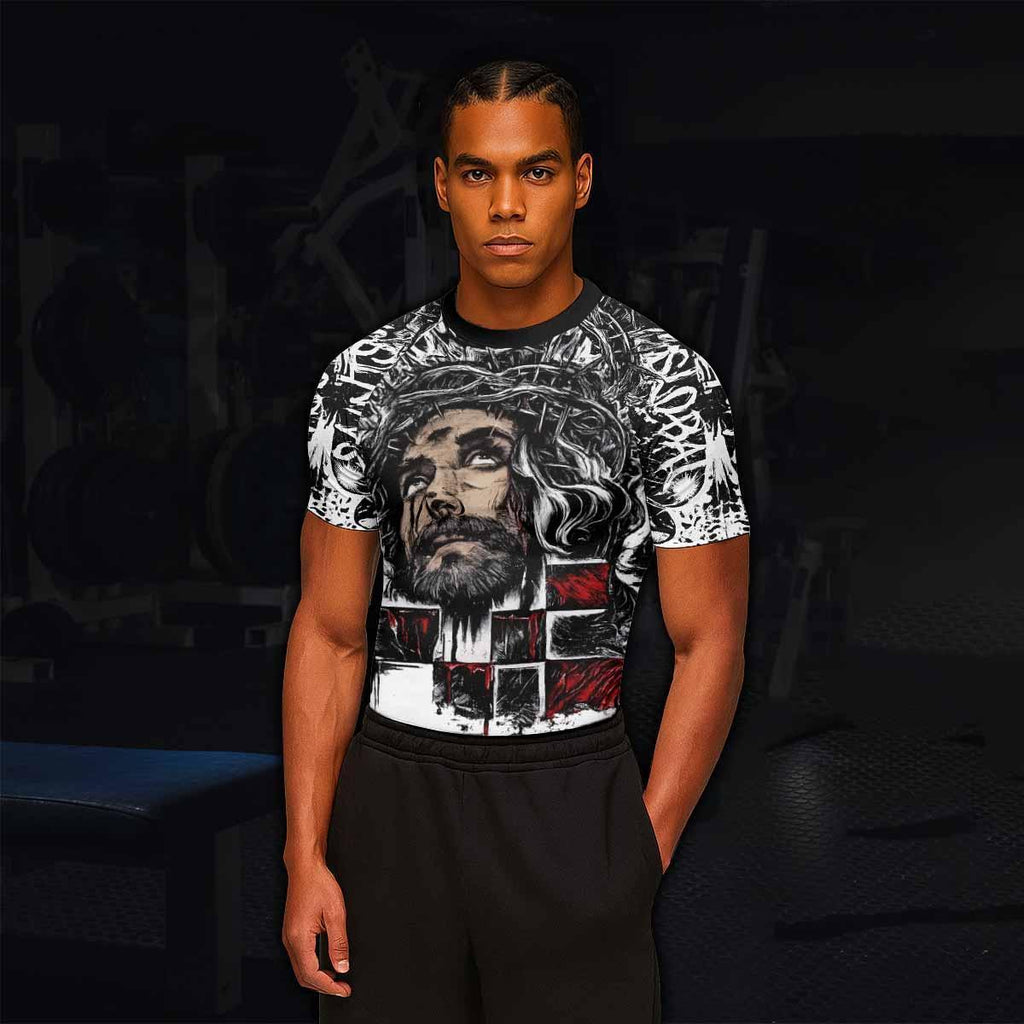 Man of Sorrows Rash Guard