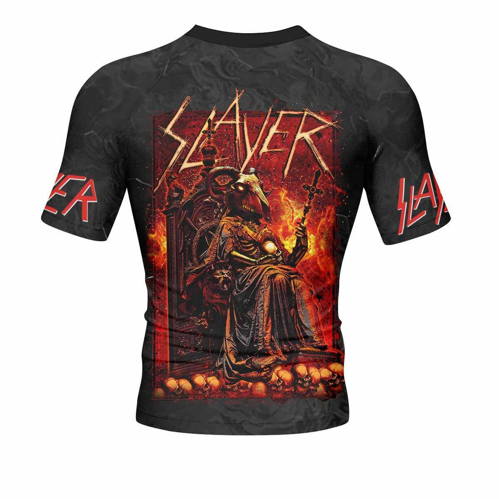 Slayer Goat Skull Rash Guard