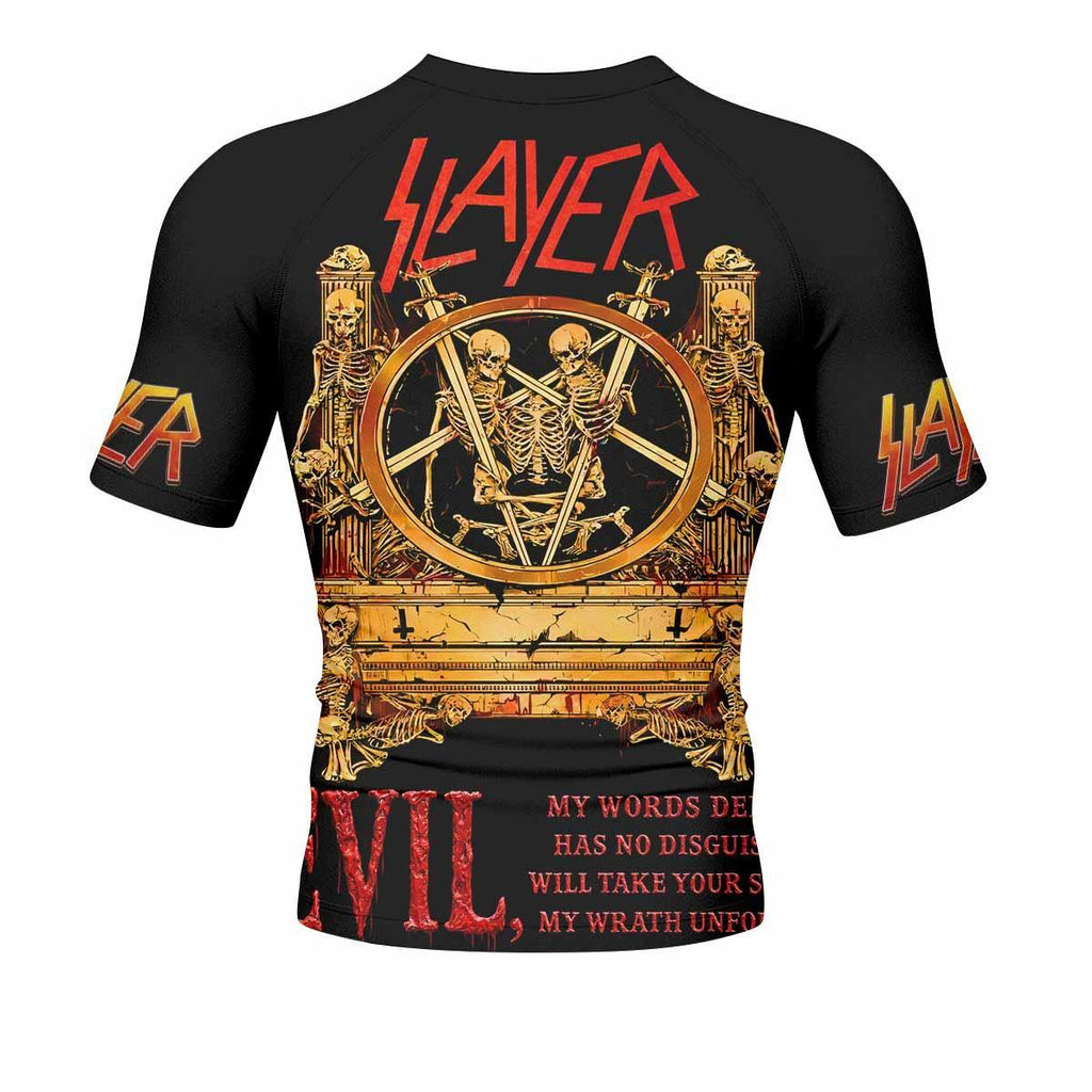 Slayer South Of Heaven Rash Guard