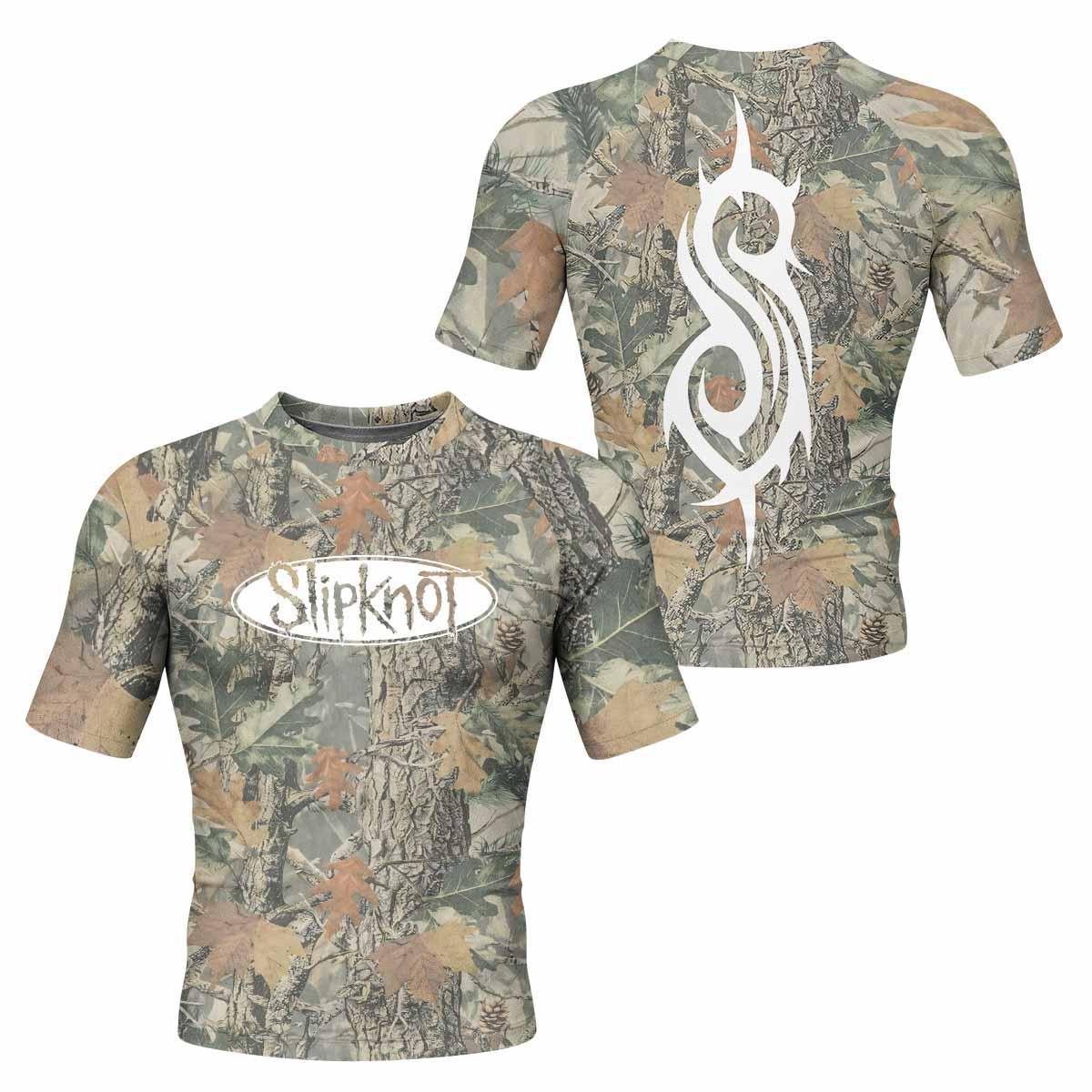 Slipknot Forest Camo Rash Guard