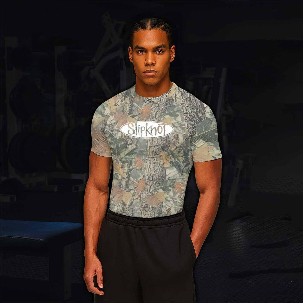 Slipknot Forest Camo Rash Guard