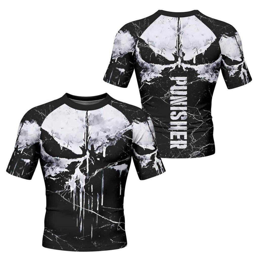 Punisher War Skull Rash Guard