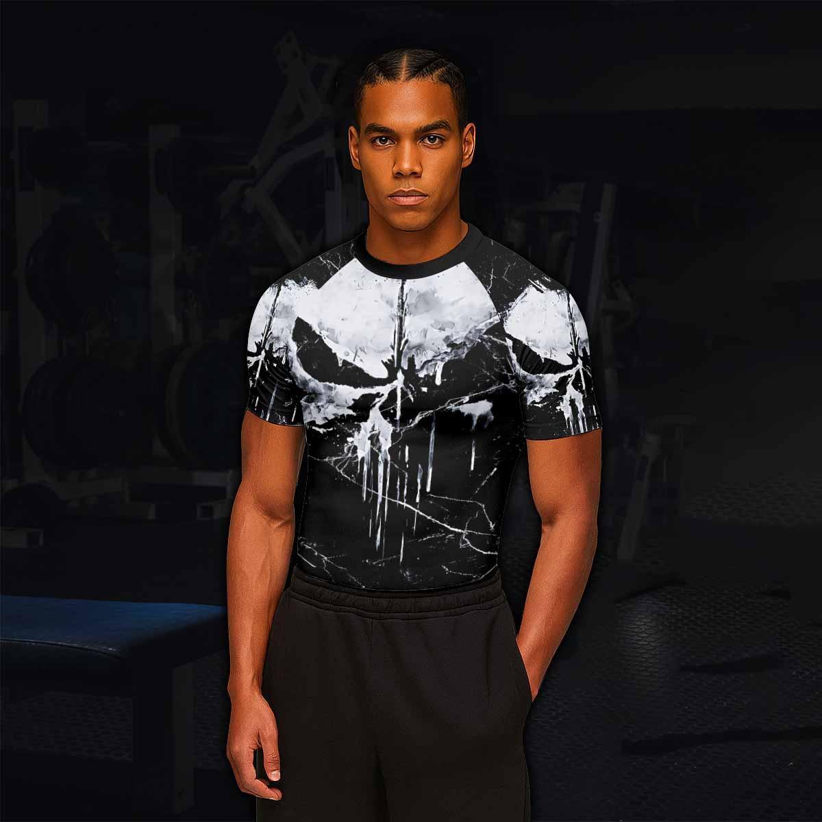 Punisher War Skull Rash Guard