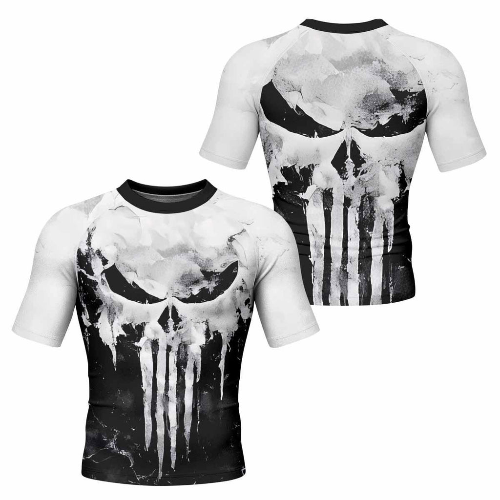 Punisher Ghost Skull Rash Guard
