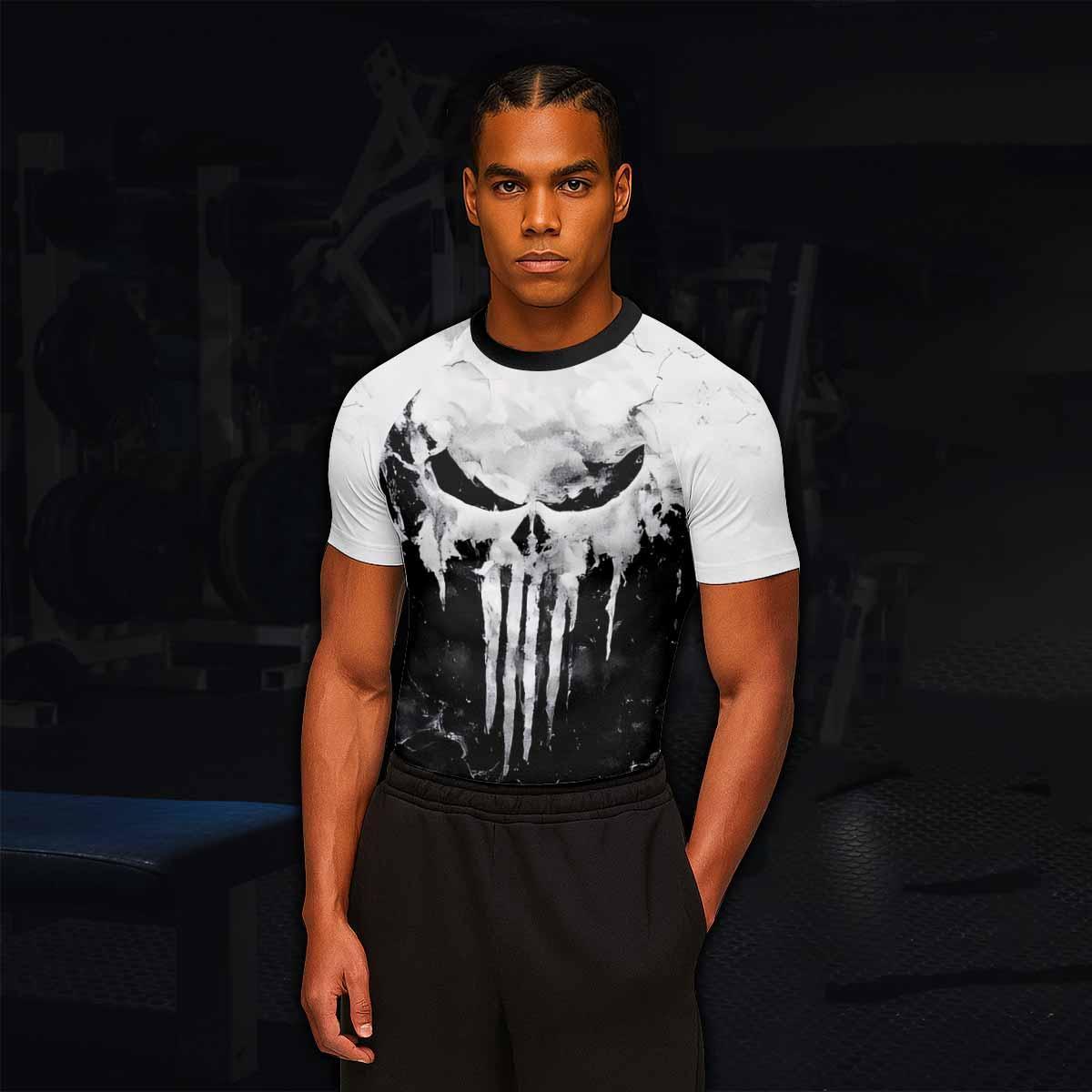 Punisher Ghost Skull Rash Guard