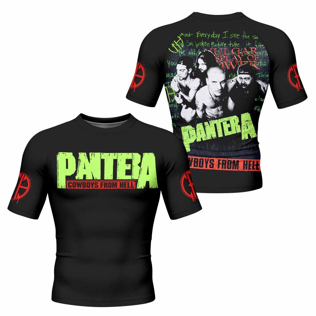 Pantera Cowboys From Hell Rash Guard